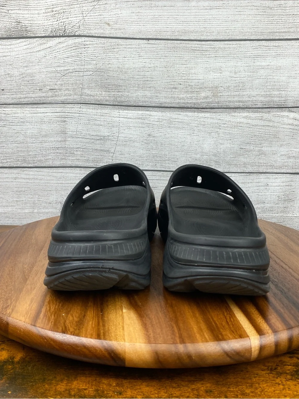 HOKA One One Ora Recovery Slide 3 Black Sandals Men’s Shoe Size 13